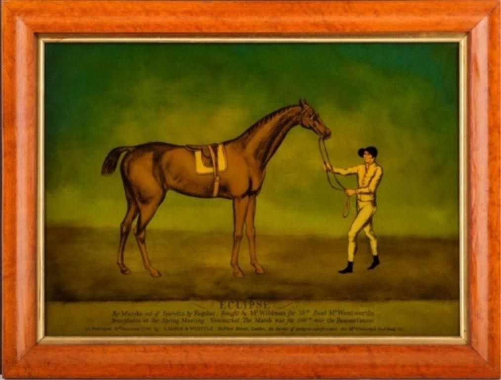 ENGLISH LITHOGRAPH OF "ECLIPSE"