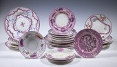 ENGLISH LUSTREWARE PLATES Lot