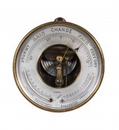 ENGLISH MADE ANEROID BAROMETER