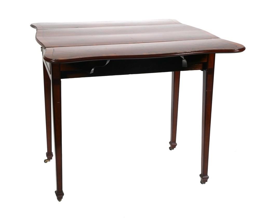 ENGLISH MAHOGANY 18/19C PEMBROKE