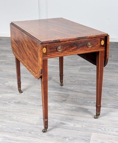 ENGLISH MAHOGANY ADAM PEMBROKE