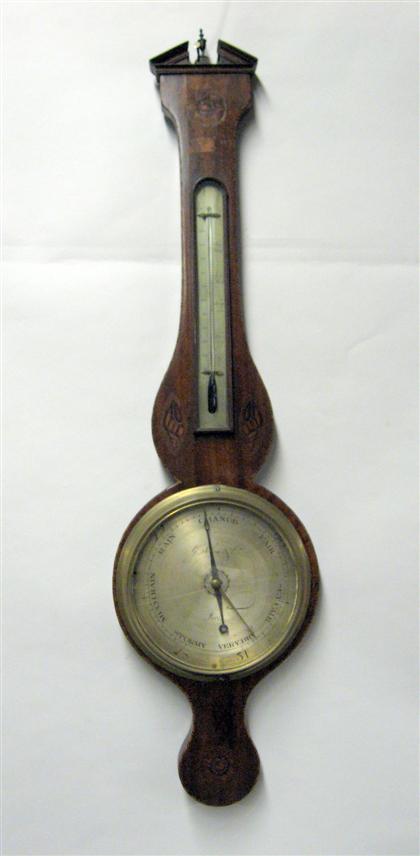 English mahogany and inlay