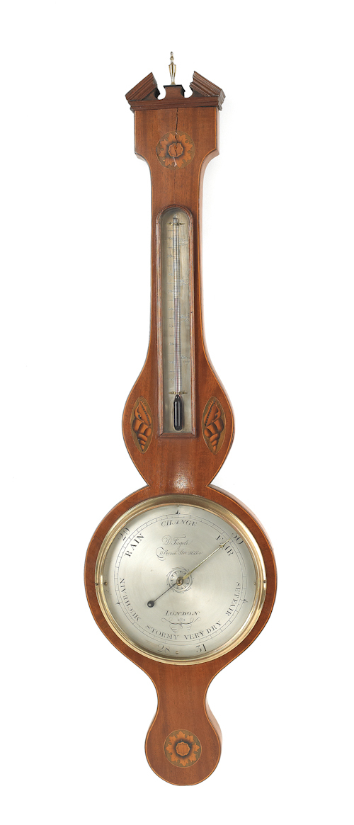 English mahogany banjo form