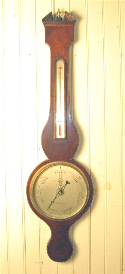 English mahogany barometer    p.
