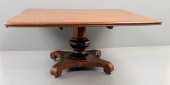 English mahogany breakfast tab