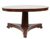 ENGLISH MAHOGANY BREAKFAST TAB