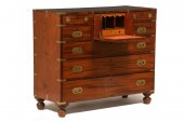 ENGLISH MAHOGANY CAMPAIGN CHES