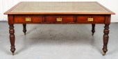 ENGLISH MAHOGANY CAMPAIGN DESK