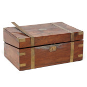 ENGLISH MAHOGANY CAMPAIGN STYL