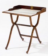 ENGLISH MAHOGANY CAMPAIGN WRIT