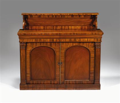 English mahogany chiffonier   