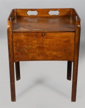 ENGLISH MAHOGANY CONVERTED WAS