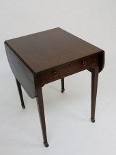 ENGLISH MAHOGANY DIMINUTIVE PE