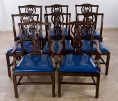 ENGLISH MAHOGANY DINING CHAIRS