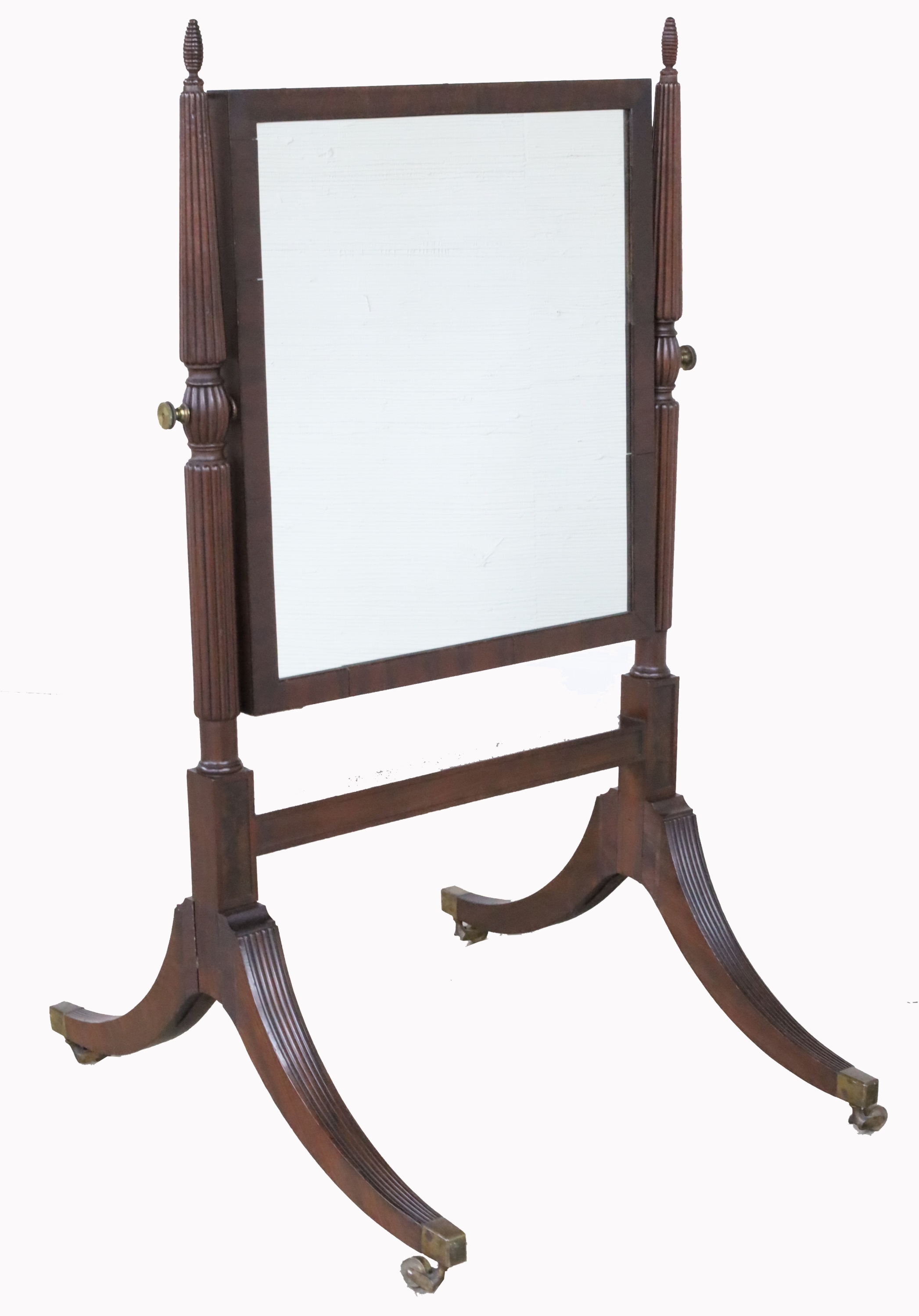 ENGLISH MAHOGANY DRESSING MIRROR