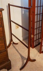 ENGLISH MAHOGANY DRYING RACKEn