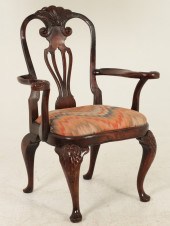 ENGLISH MAHOGANY EAGLE HEAD CA