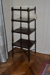 ENGLISH MAHOGANY ETAGEREwith f