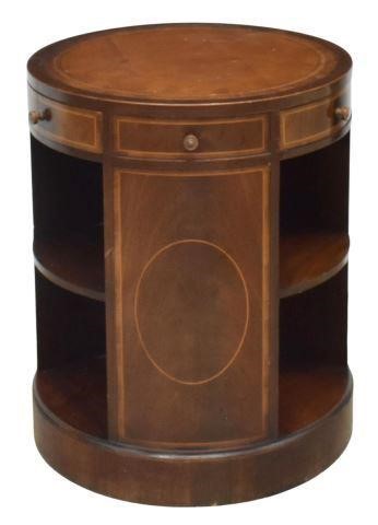 ENGLISH MAHOGANY & LEATHER