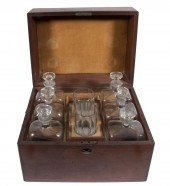 ENGLISH MAHOGANY LIQUOR BOX 19