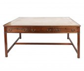 ENGLISH MAHOGANY PARTNERS DESK