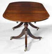 ENGLISH MAHOGANY PEDESTAL TABL