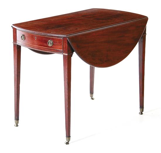 English mahogany pembroke table