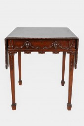 ENGLISH MAHOGANY PEMBROKE TABL