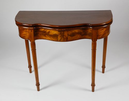 ENGLISH MAHOGANY SERPENTINE GAMES