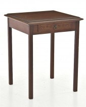 English mahogany side table st