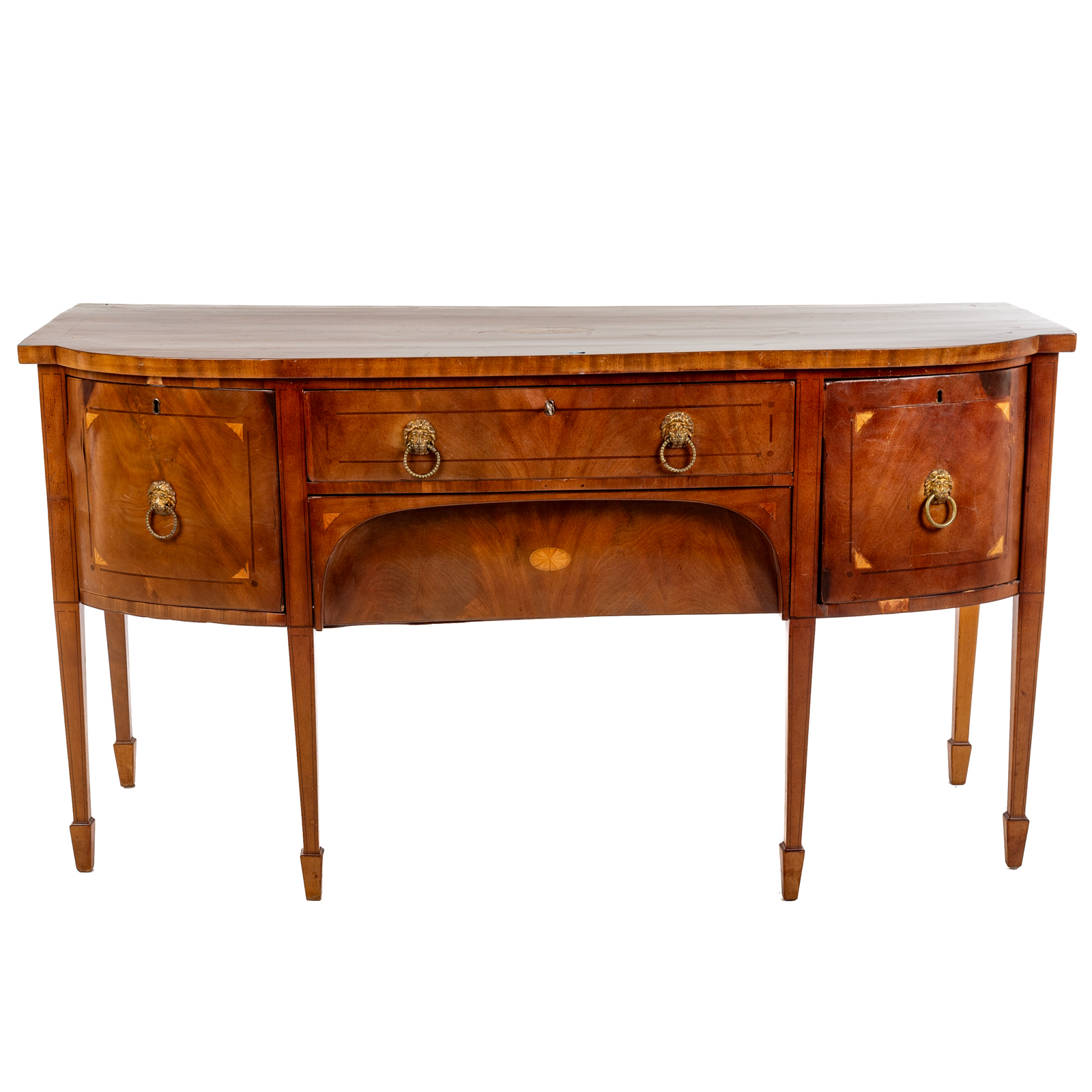 ENGLISH MAHOGANY SIDEBOARD
