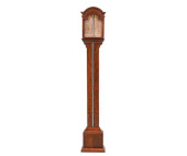 ENGLISH MAHOGANY STICK BAROMET