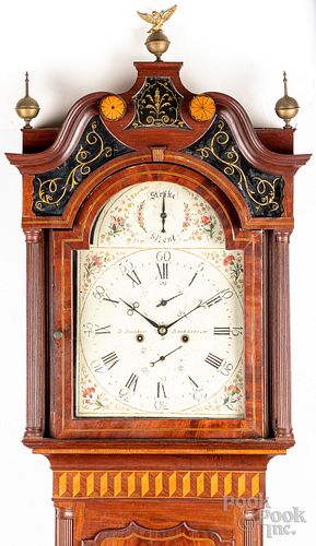 ENGLISH MAHOGANY TALL CASE