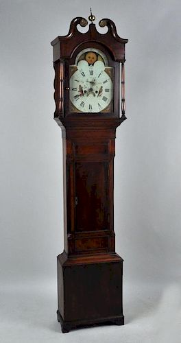 ENGLISH MAHOGANY TALL CASE