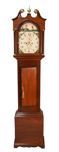 ENGLISH MAHOGANY TALL