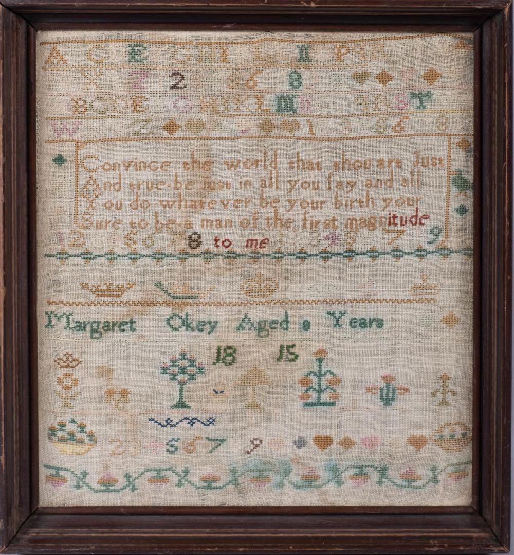 ENGLISH MARGARET OKEY ALPHABET,