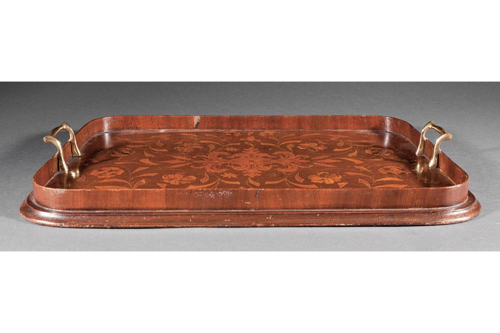 ENGLISH MARQUETRY AND MAHOGANY