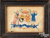 ENGLISH MARRIAGE PORTRAIT, 18T