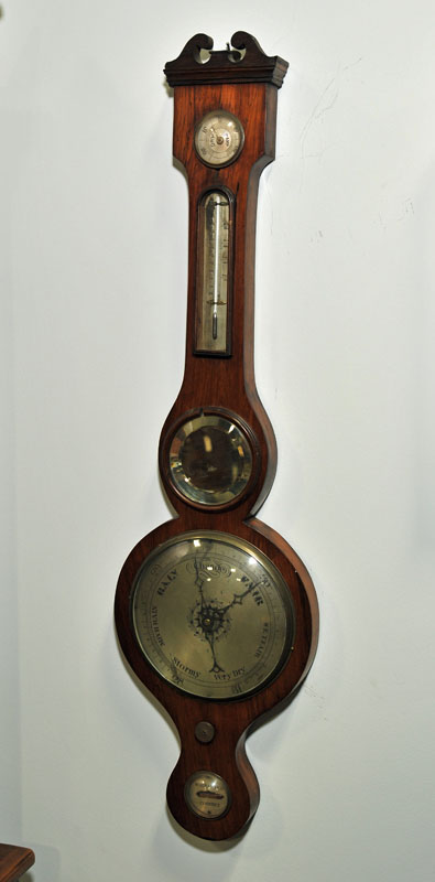 ENGLISH MERCURY BAROMETER. 19th