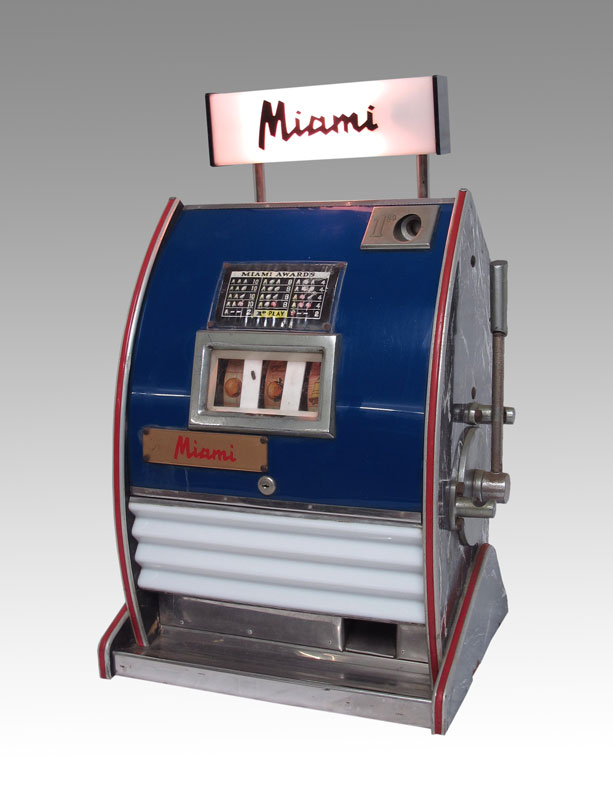 ENGLISH MIAMI ONE PENCE SLOT