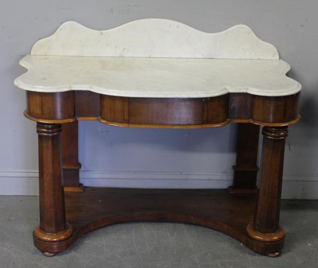 English Mid Victorian Marbletop