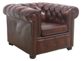 ENGLISH MILLBROOK OXBLOOD LEAT