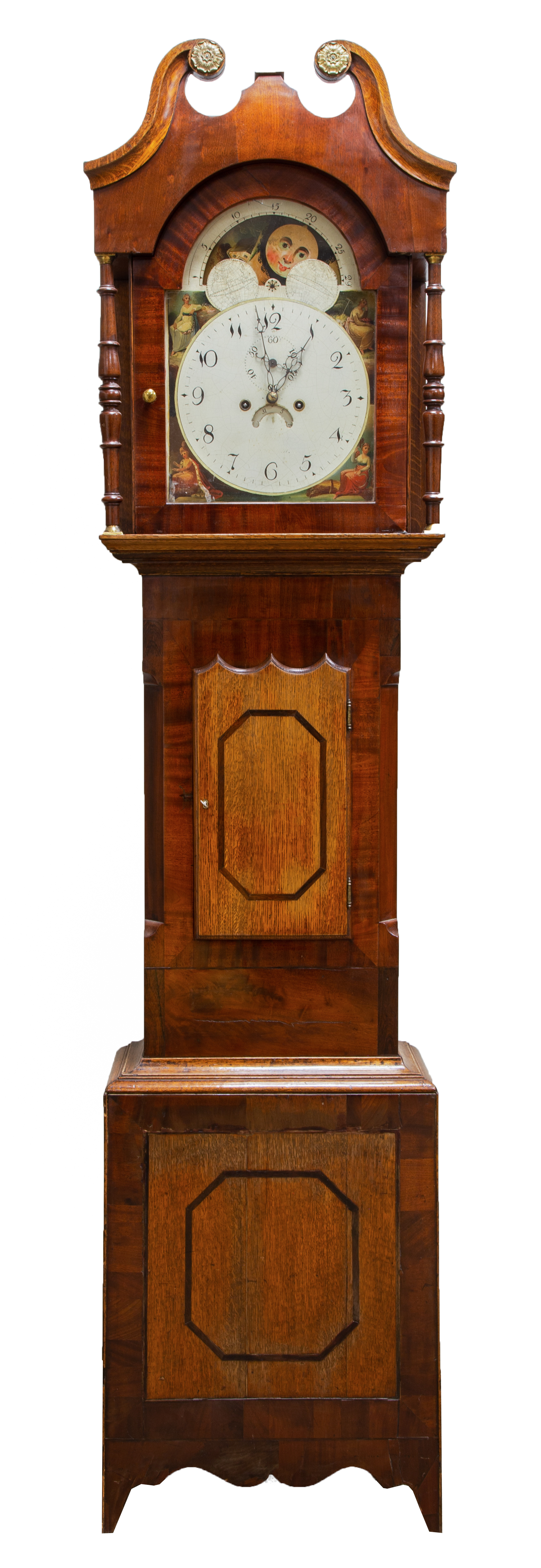 ENGLISH MOON PHASE TALL CASE