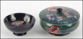 ENGLISH MOORCROFT IRIS BOWL. T