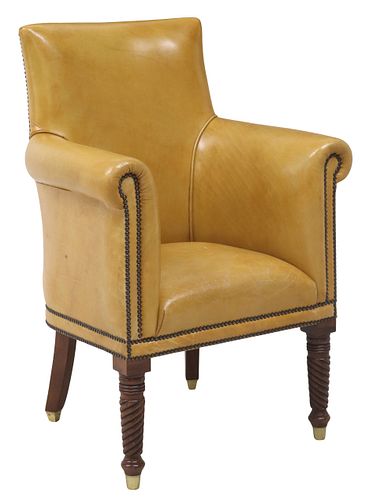 ENGLISH MUSTARD YELLOW LEATHER