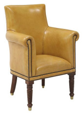ENGLISH MUSTARD YELLOW LEATHER