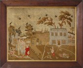 ENGLISH NEEDLEWORK EMBROIDERY,
