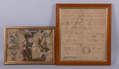ENGLISH NEEDLEWORK PANEL, SECO