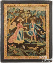 ENGLISH NEEDLEWORK PICTURE, 17