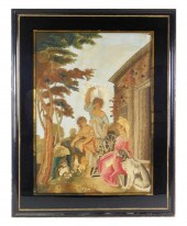 ENGLISH NEEDLEWORK PICTURE, EA